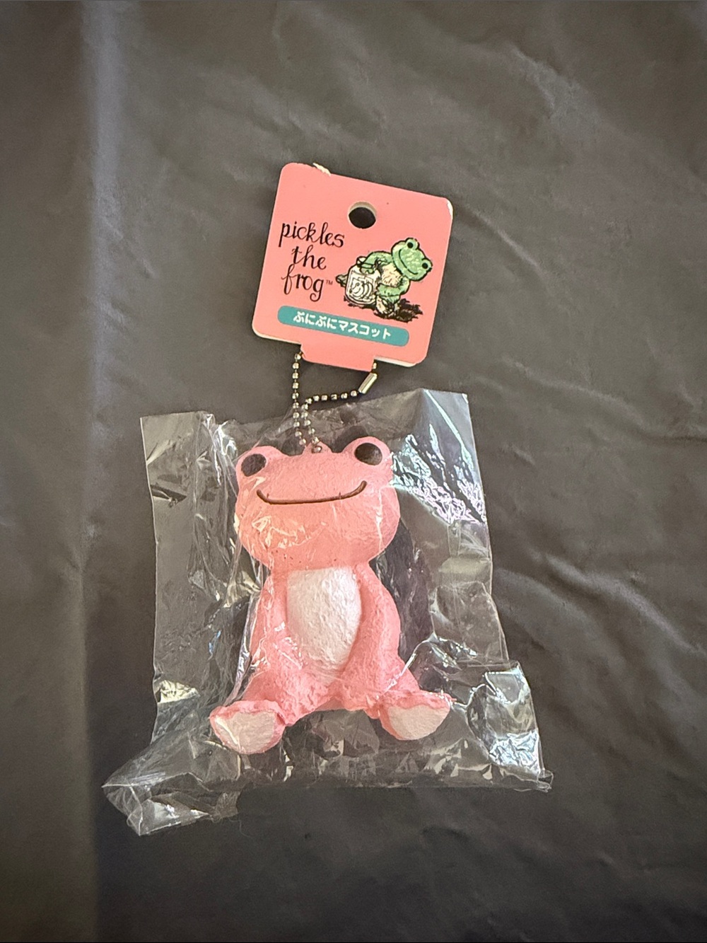 Pickles The Frog Pink Frog Squishy